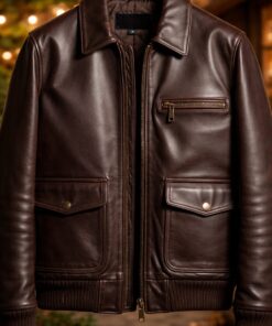 Leather Jacket Brown