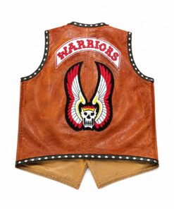 warrior move leather vest